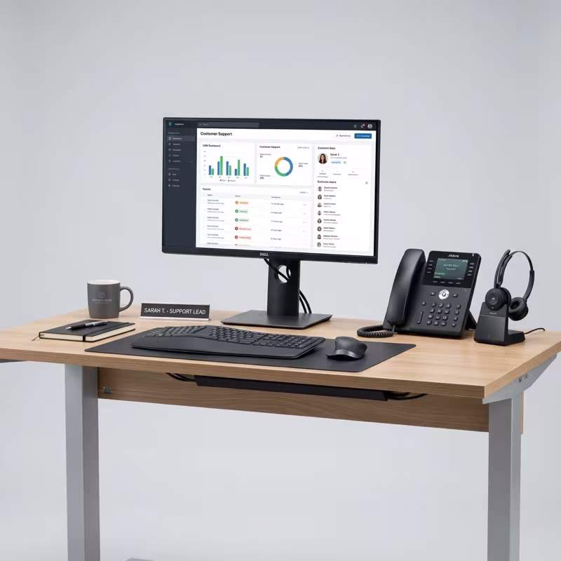 Customer technical support helpdesk